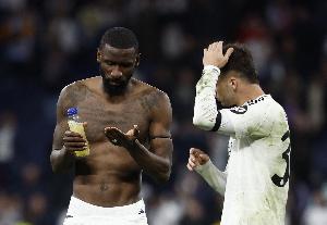 队报给吕迪格阿森西奥打2分：反应总是慢半拍 整届比赛堪称噩梦